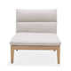 Lujane FSC Certified Teak 8pc Outdoor Patio Seating Set with Cushions