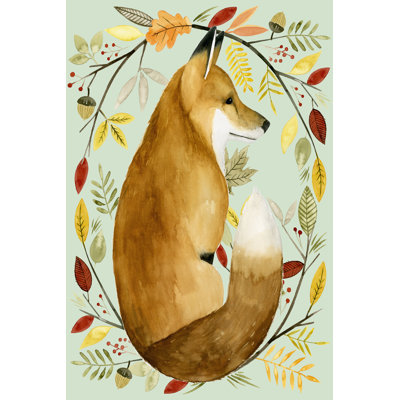 Autumn Wreath II by Grace Popp - Wrapped Canvas Print