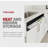 Rev-A-Shelf Kitchen Tip-Out Tray Polymer, Plastic, White -119732576