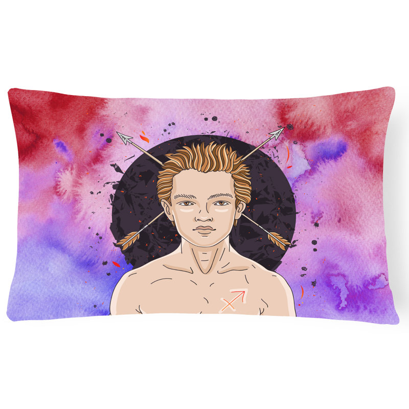 Coussin lombaire à enseignes sagittarius zodiac