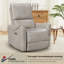 Fauteuil inclinable électrique pivotant rembourré Hjalti-106891552