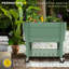 Lit de jardin surélevé avec pattes Permasteel-122741510