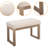 Mikia Velvet Ottoman-1396511626