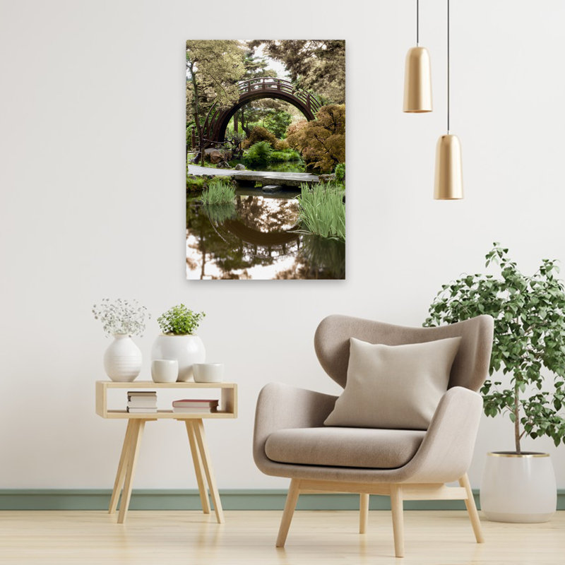 Pont japonais # 2 - Art photographique, H 36 po x l 24 po