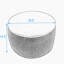 Repose-pieds rond avec rangement, fonction 2 en 1, table de bout avec repose-pieds-1528907196