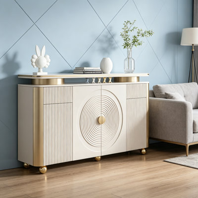 Armoire de rangement moderne et minimaliste de luxe moderne