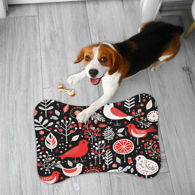 Northern Flora - Tapis d'alimentation en os 1 pièce
