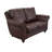 Stephie 68" Genuine Leather Rolled Arm Loveseat-20120030