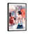 Black Floater Framed