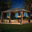 20 pi L 12 pi. D Pavillon de jardin en aluminium