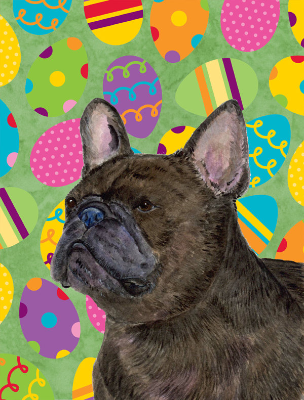 Drapeau de jardin Atara, Bouledogue français 3