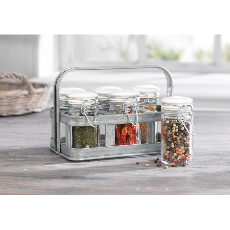 Spice Jar & Rack Set