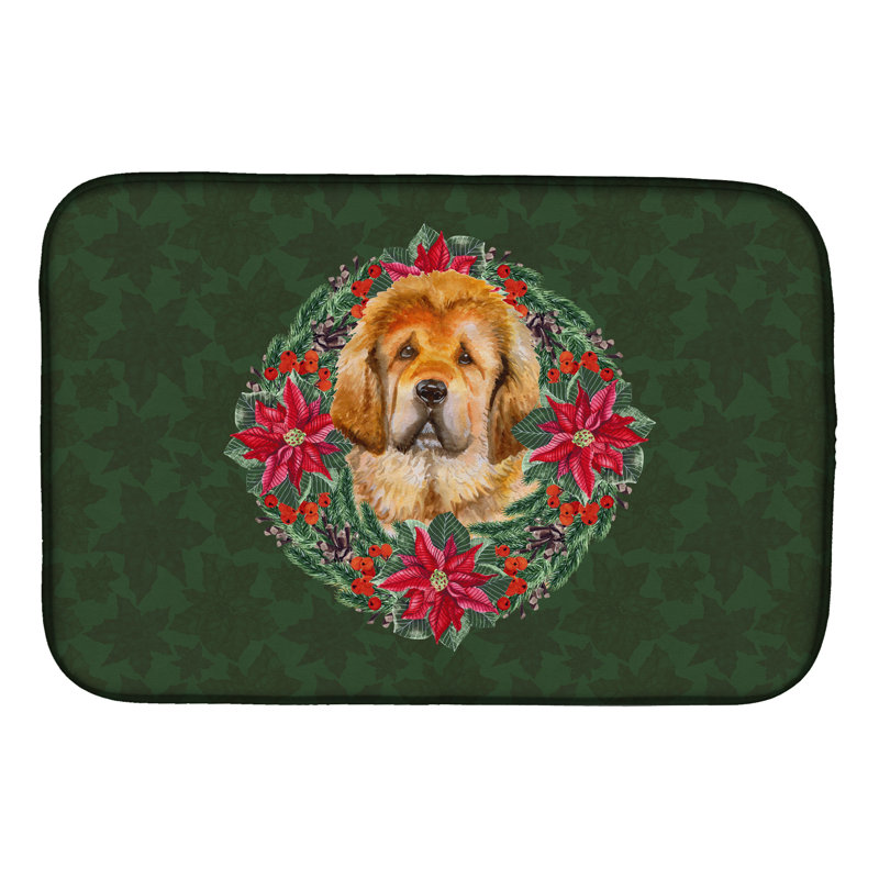 Tapis de séchage de couronne de poinsetta tibétain tririgide