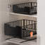 Organisateur d'armoire coulissant, tiroirs coulissants en métal pour armoires de cuisine, tiroirs de rangement coulissants, armoire de salle de bain-1290284762