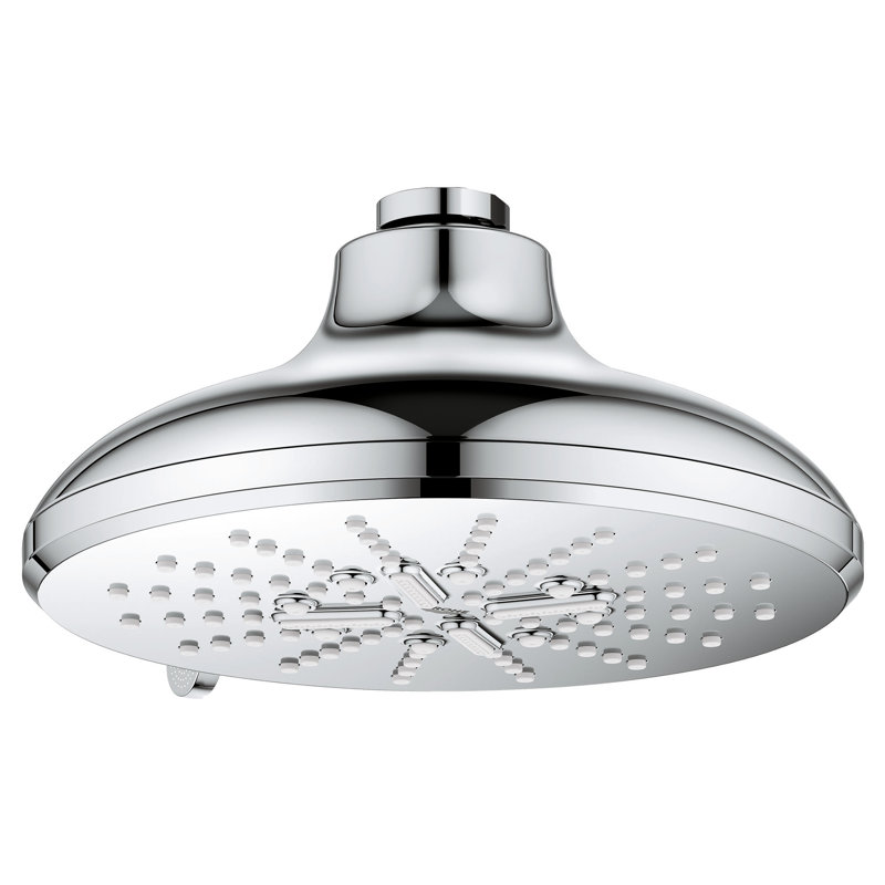 Massage Rain Shower Head, Starlight Chrome