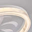 Ventilateur de plafond encastré à intensité variable de 20 po avec lumières DEL Demaury-2140420711