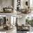 Weddel Basilico 31.3" Transitional Square Coffee Table With Storage