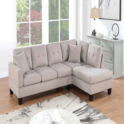 Ensemble de canapé modulaire 2 pièces Living Canapé et méridienne Raf