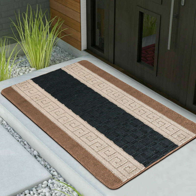 Krayson Geometric Berber Indoor / Outdoor, Rectangle 60 x 110cm