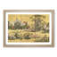 Flowers and Butterflies by Tawaraya Sotatsu - Picture Frame Painting Print-55576531-55576532