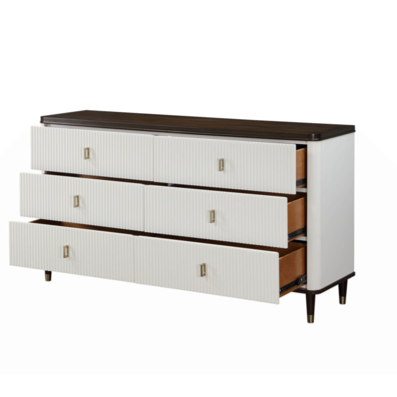 Commode 6 tiroirs Dzianis