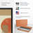 Warm Geometric Triptych Multi Piece Canvas Print-93059634