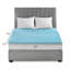 Surmatelas réversible hypoallergénique toutes saisons 1,5 po-2128485378