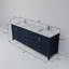 Ensemble de meuble-lavabo double 80 po Jacques-1731769493-1731769490