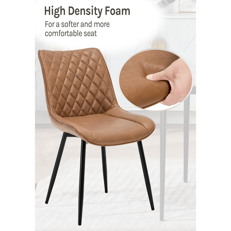 Alhambra 46.5cm H Upholstered Side Chair, 1, Light Brown