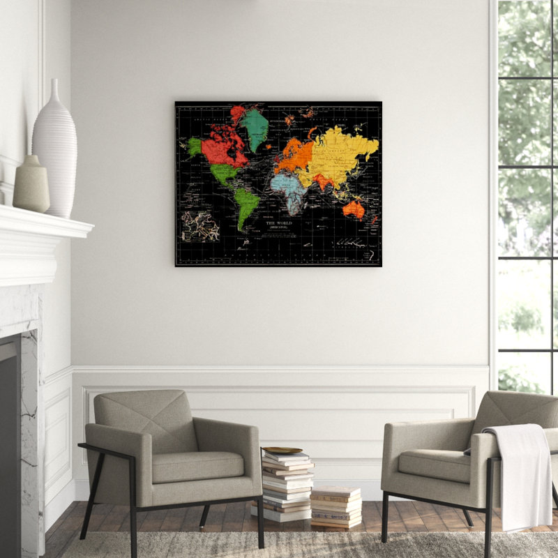 Around The World Print by Sofia Fox, Outdoor, 36" H x 45" W