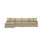 Kelsey Fabric 3 Pc Sectional