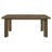 Crispin Brown Rectangular Wood Dining Table