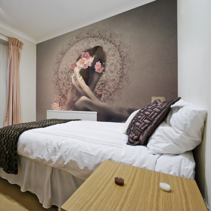 Fleece Wallpaper Roll, 91" L x 118.1" W