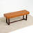 Genuine Leather Upholstered Bench