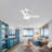 Small-CF 42'' Ceiling Fan with LED Lights-1231769032