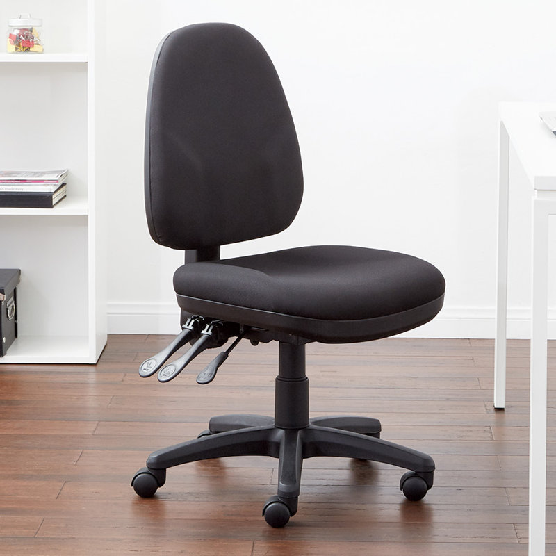 Chaise de travail, Icône - noir, Inclus