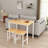 2 - Person Four Leg Dining Set-2140216106