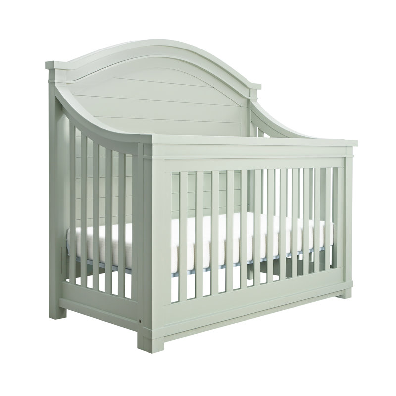 Rowan Archtop Convertible Crib, Sage