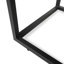 Banc rembourré pour chambre en métal-111670824