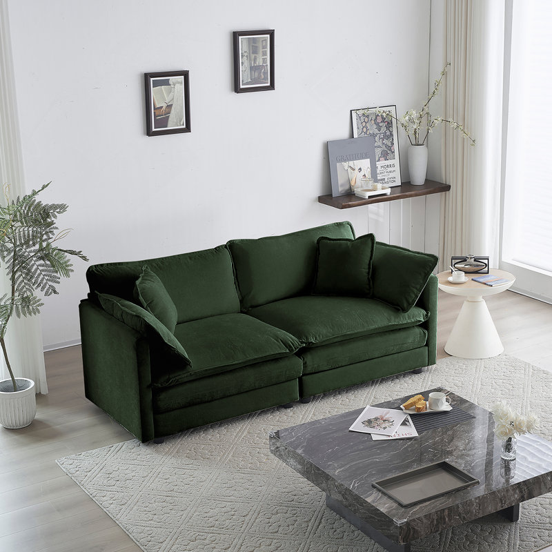 Ensemble de canapé 3 pièces avec coussin, ensemble de canapé comprenant 2 fauteuils et un canapé 2 places