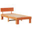 Bed Frame with Headboard Solid Pine Wood-312509226-312509229
