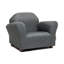Fauteuil club Weybridge, microsuède rond-1896382008
