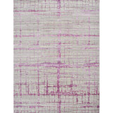 Abstract Area Rug in Pink