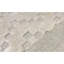 Wool Chevron Area Rug in White-68204837