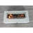 Rectangular Concrete Propane Fire Pit Table With Fiber Reinforcement