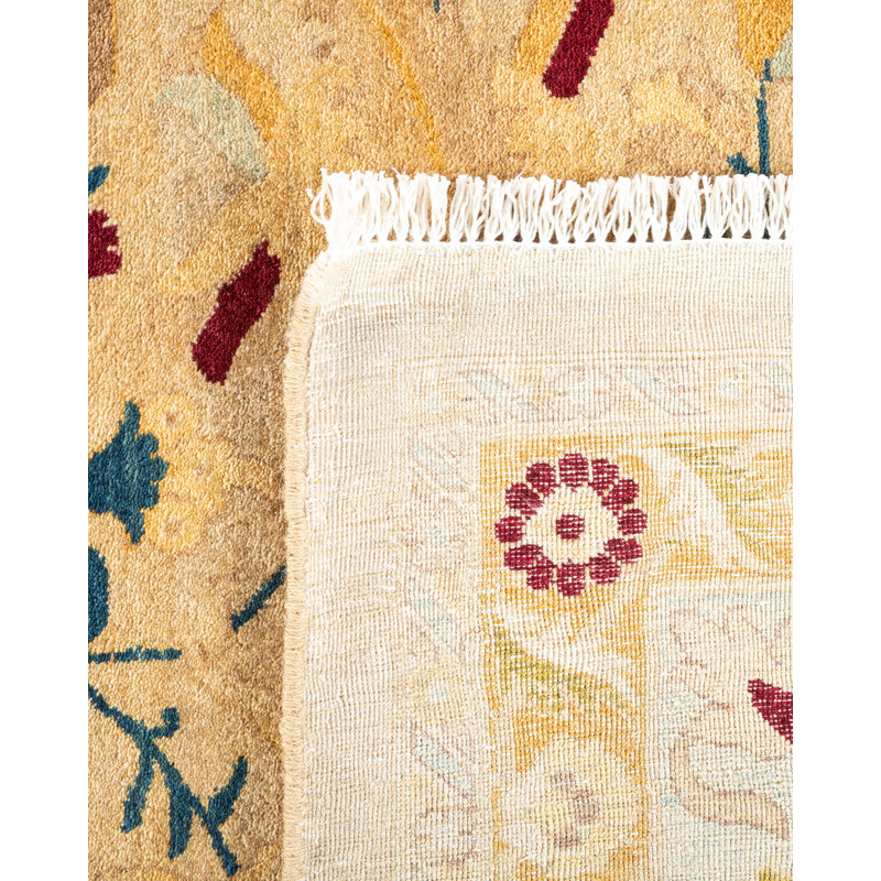 Classic One-of-a-Kind 9' 1" X 12' 1" Hand Knotted Area Rug