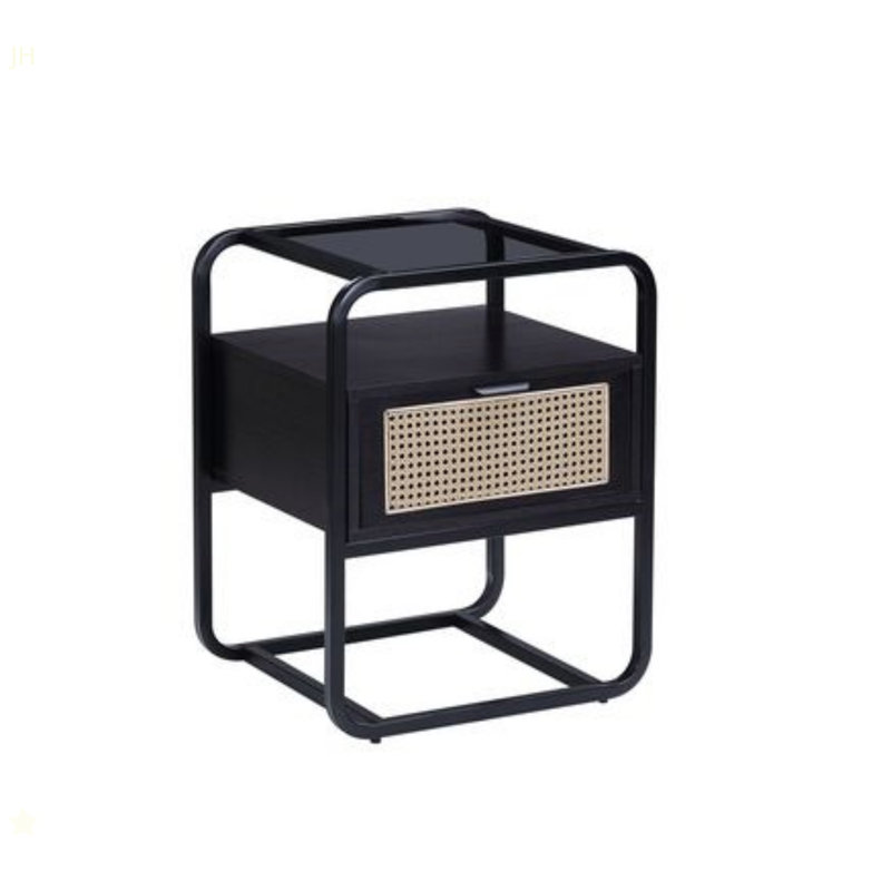 Colson Black Finish Accent Table
