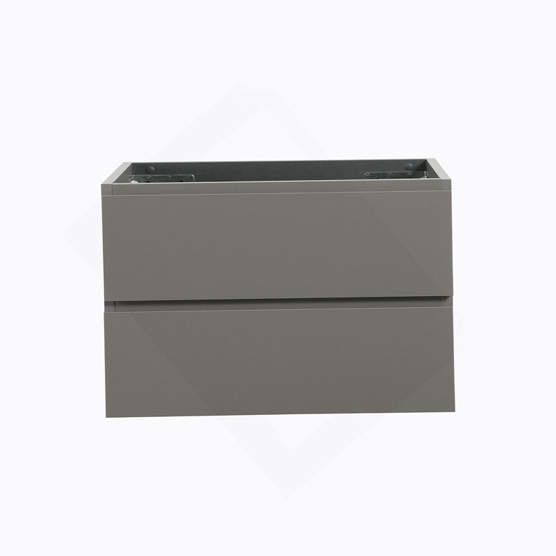 Wall Mount Cabinet WITHOUT Basin,Gray Color,With Two Drawers