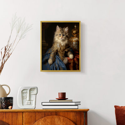 ANIMALS Series CLXI - reproduction encadrée de qualité supérieure - prête à être accrochée - aucun clou requis