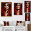 Ravissante femme en rouge II - impression-88511614-88511613